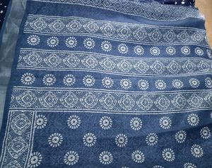 Blue Saree