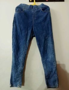 👖 Light Blue Stretch Denim Jegging