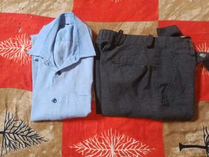 Blue Casual Shirt with pant