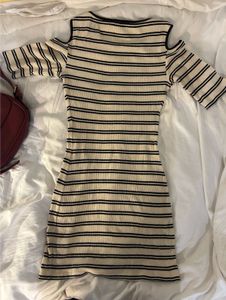 Mango Striped Bodycon Dress