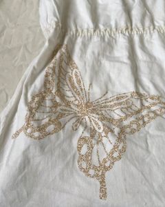 Coquette butterfly top