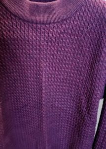 Purple Sweater Like New
