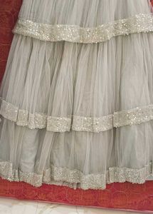 Elegant Tiered Lehenga Choli Set