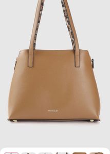 Miraggio Tan Handbag