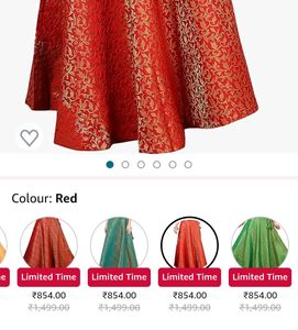 ⚡FINAL PRICE DROP✨Lehenga Skirt