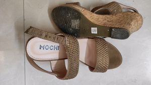 Branded High Heels Wedges - Mochi