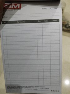 4 White Gm Diaries Unused