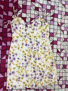 Zara Floral Print Mini Dress