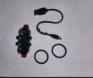 USB Rechargeable Bike Tail Light Set