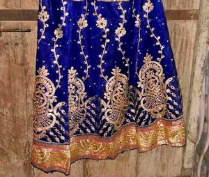 Elegant Blue Lehenga