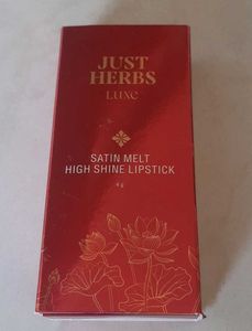 NEW WITH TAG -Just Herbs Luxe Lipstick