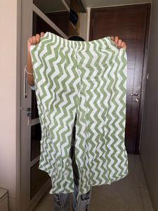 Green Floral three piece set