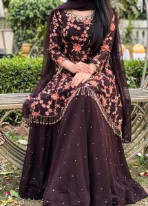 Embroidered Lehenga Choli with Dupatta