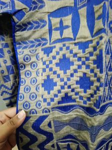 Blue Printed Kurta