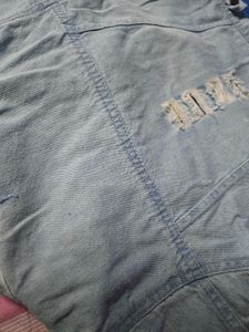 Ripped Denim Jacket