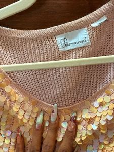 Sparkly Sequin Top