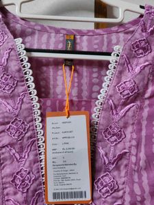 Elegant Purple Kurta Set with Dupatta
