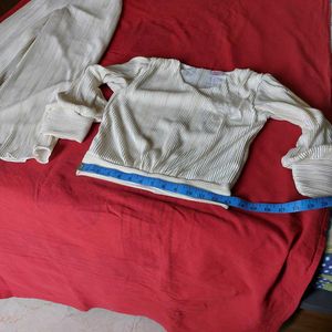 Pleated Palazzo Pants &amp; Top Set