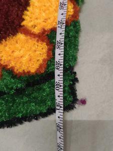 Handmade Floral corner  rangoli
