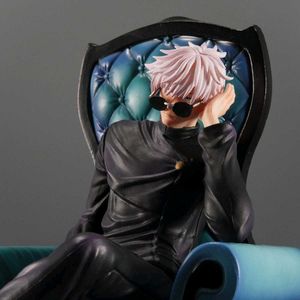 Gojo Satoru Sitting on Chair anime action figure J