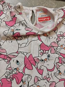(Set of 3) Babyhug Marie Cat T-Shirts 4-5year