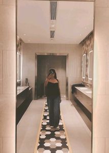 Black tie up top
