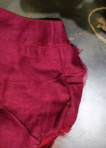 Elegant Maroon Saree with blouse