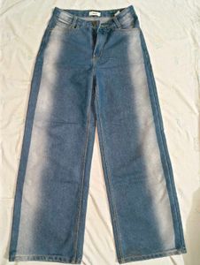 Trendy Wide Leg Jeans
