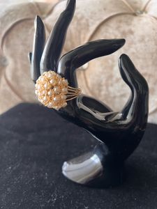 Vintage Faux Pearl Ring