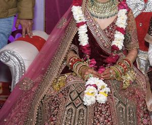 Beautiful Multicolour Bridal Lehnga