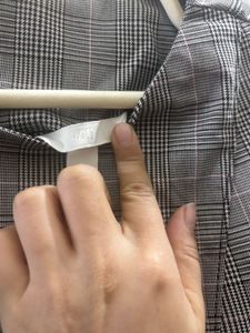 H&amp;M Classic Plaid Fit and Flare Dress