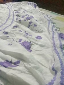 New Full Skirts Of Levendar Colour