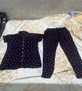 Cozy Heart Pajama Set for girls/women