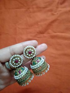 Traditional Jhumka Earrings