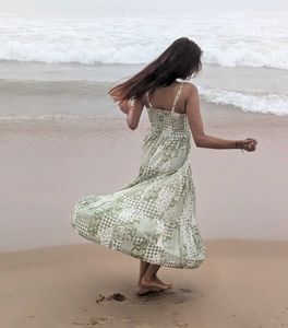 Boho Maxi Dress for Beach or Casual Wear