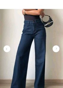 Dark Wash Wide Leg Jeans