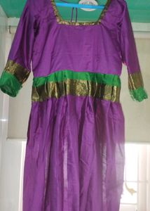 Beautiful Long Gown Stitched