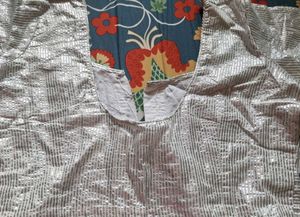 Sparkling Crop Top Blouse