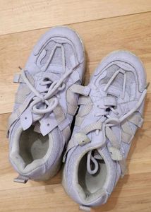 zudio Light Purple Chunky Sneakers
