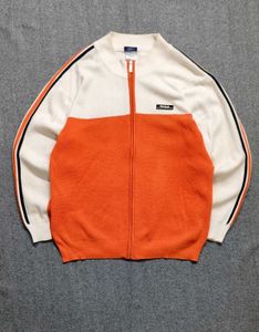Reebok Colorblock Zip-Up Sweater