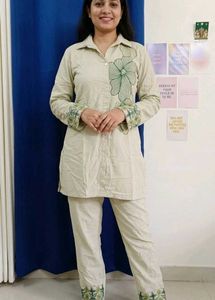 Embroidered Co-ord Set