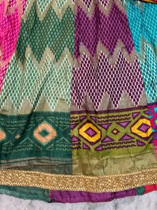 Vibrant Patchwork Lehenga Choli Set