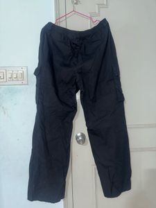 H&amp;M Black Cargo Pants