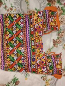 Embroidered Bohemian Style Blouse