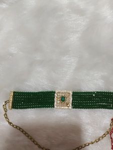 Emerald Green Choker