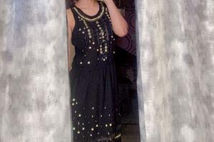 Sparkling Black Party Dress