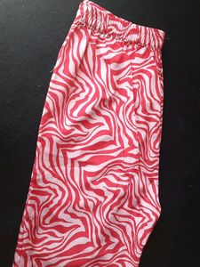 Fashfun Red Print Pant