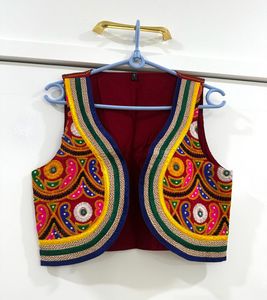 Embroidered Ethnic Waistcoat