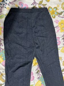 Gray Wide Leg Trousers