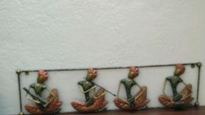 Indian Musician Wall Decor